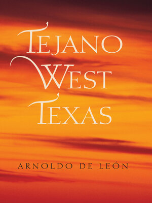 cover image of Tejano West Texas